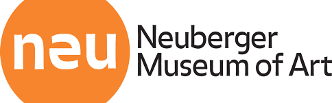 Neuberger Museum of Art logo with "neu" in circle