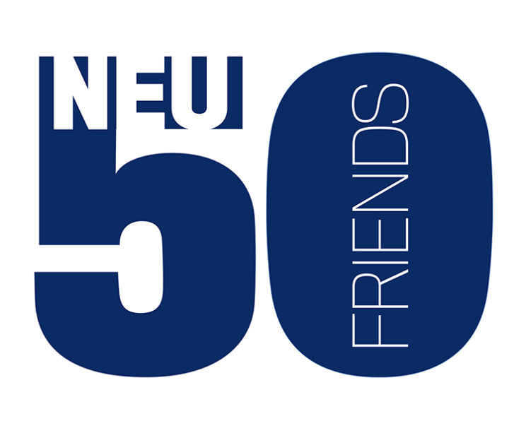 logotype reading: "Neu Friends 50"